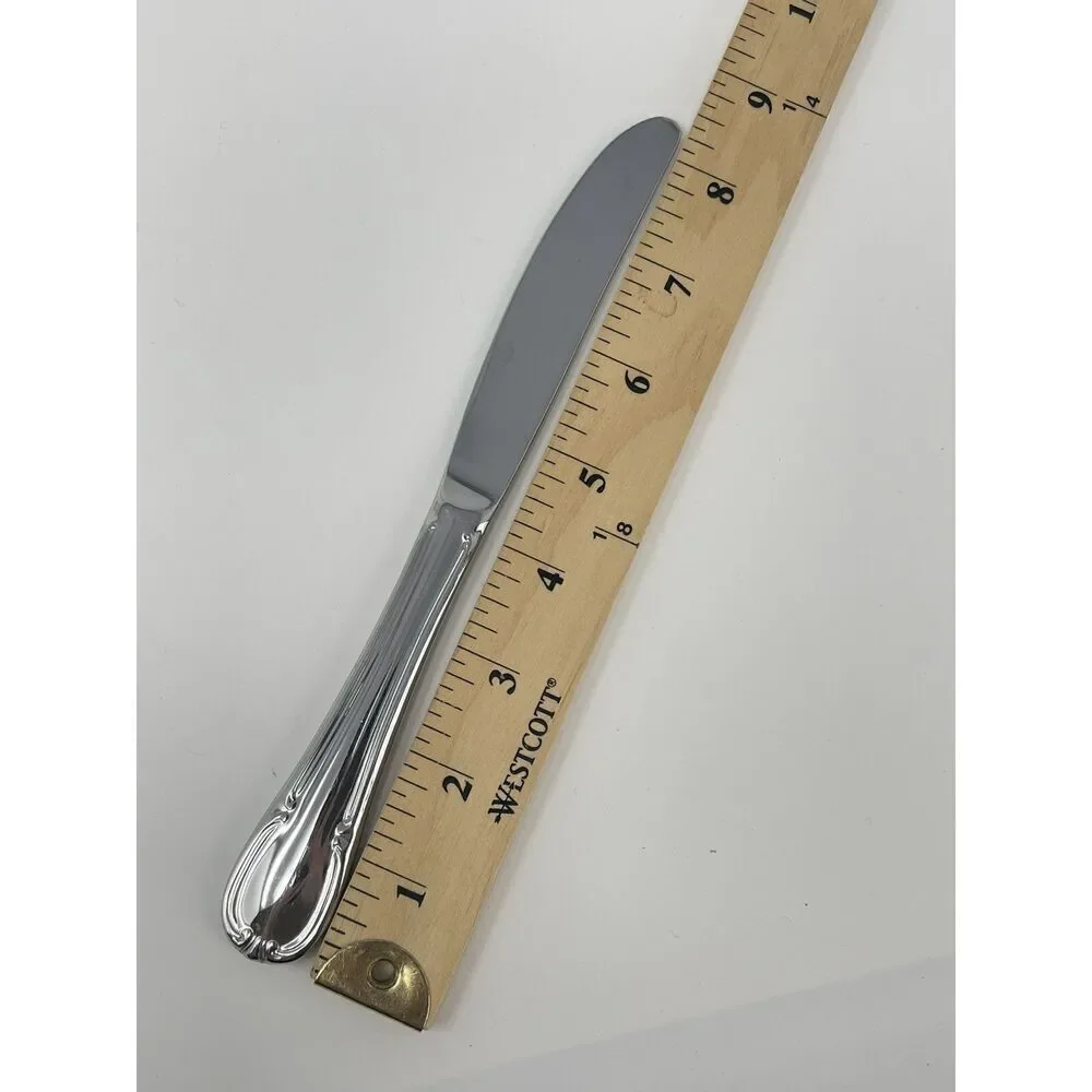 Wmf Cromargan Dorset Barock Glossy Modern Hollow Dinner Knife 8.5” Set Of 4